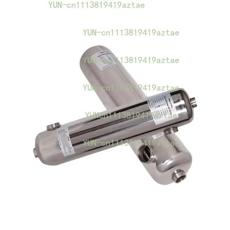 2026 Swimming Pool Spa Stainless Steel Three T Tube Heat Exchanger, Hot Cold Water Tubular Heat Exchange Equipment
