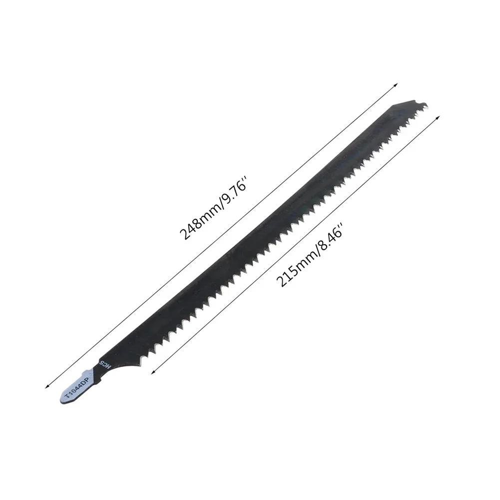 Jigsaw blade Total length 248 mm/9.76 inches This product is widely used in cutting wood,plastic fibers and other items Hardware