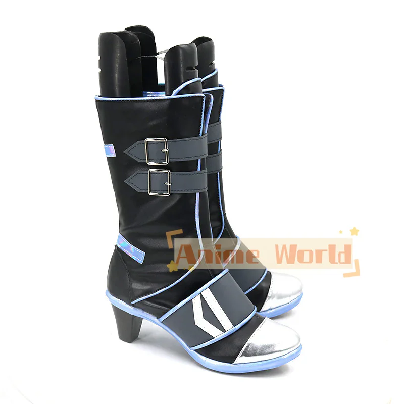 Virtual YouTuber Cosplay Sapatos, Botas De Carnaval De Halloween, Custom Made Uniforme, EUA