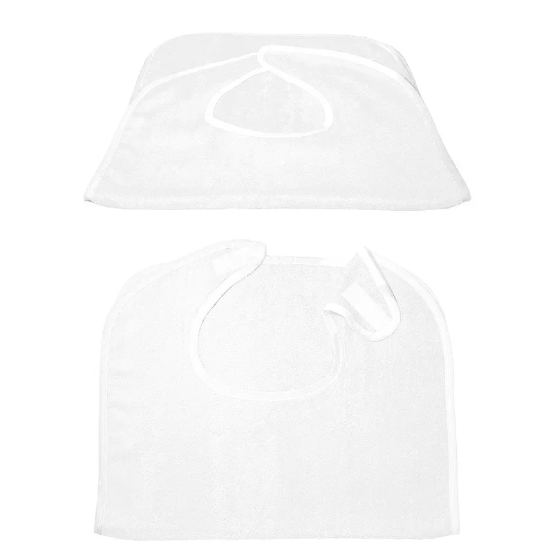 

Bib Bib Blue Terry Towel Cloth Saliva Towel Soft and Comfortable To Eat Can Rub Bib Bib