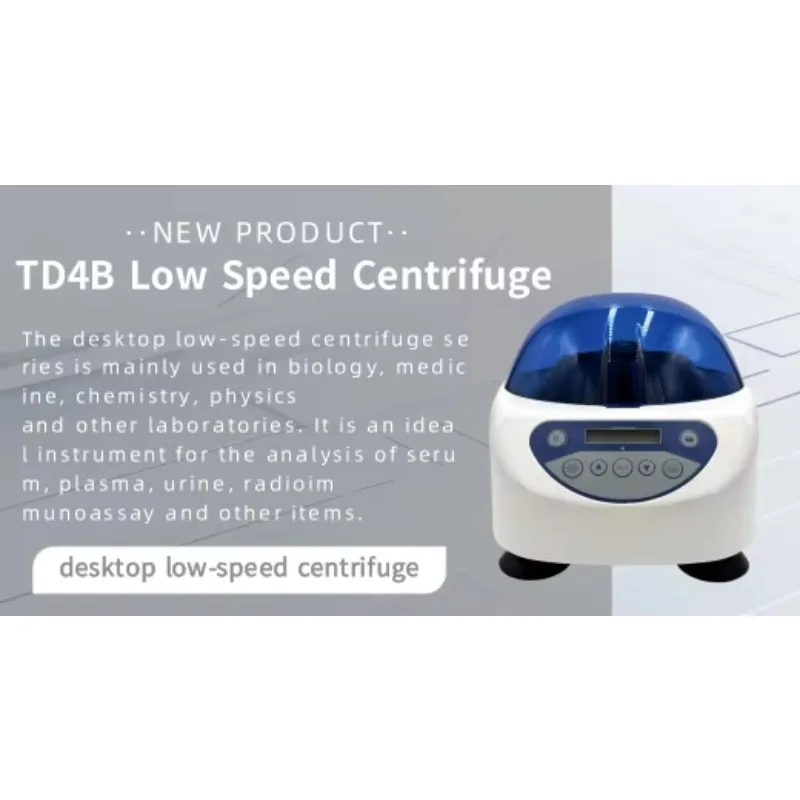 LabTD4B Factory Price Low Speed Multiple Rotors Suitable for Multiple Capacity Beam Laboratory Centrifuge Decanter