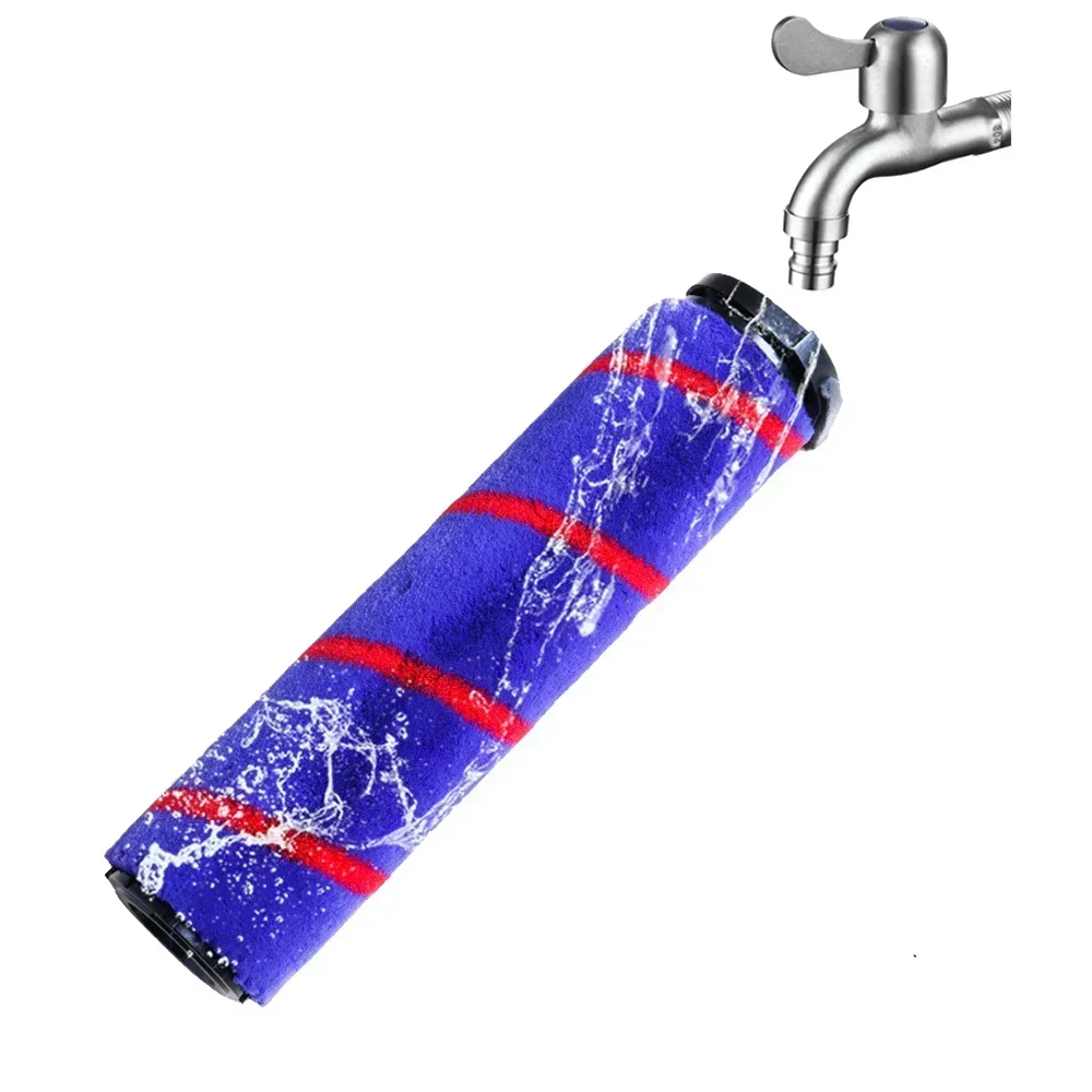 Testina per spazzola per pavimenti motorizzata compatibile con aspirapolvere Dyson V6 DC58 DC59 DC61 DC62, testina di ricambio per mop a rullo per spazzatrice morbida