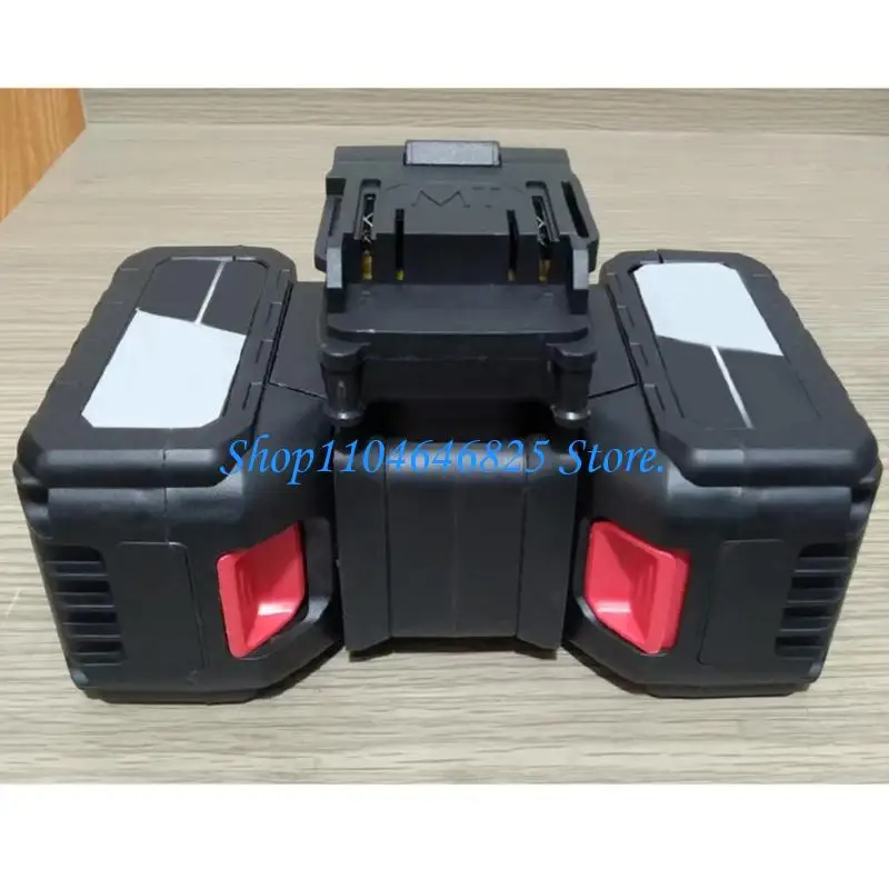 Universal 18V lithium batteries Converter Adapter with Double Input Capability for BL1815 BL1830 BL1840 Enhances Power Tool