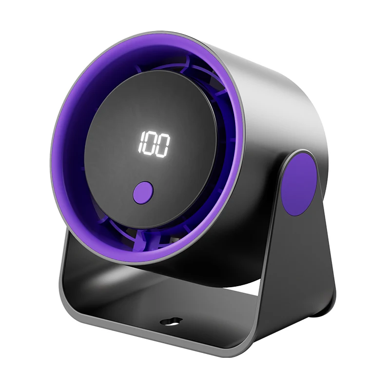 USB charging plastic intelligent low noise household portable wall mounted air circulation desktop fan warm night fan