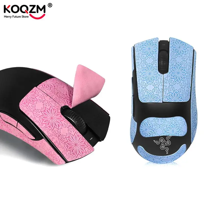 

Mouse Grip Tape Sticker Handmade Non Slip Suck Sweat ForRAZER DEATHADDER V3 PRO Gaming Mouse Accessories Mouse Anti-Slip Sticker