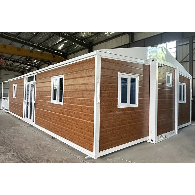 40ft Expandable Container House Living Prefabricated Villa with 3 Bedroom Prefab Portable Mobile Tiny Home Ready To Live In