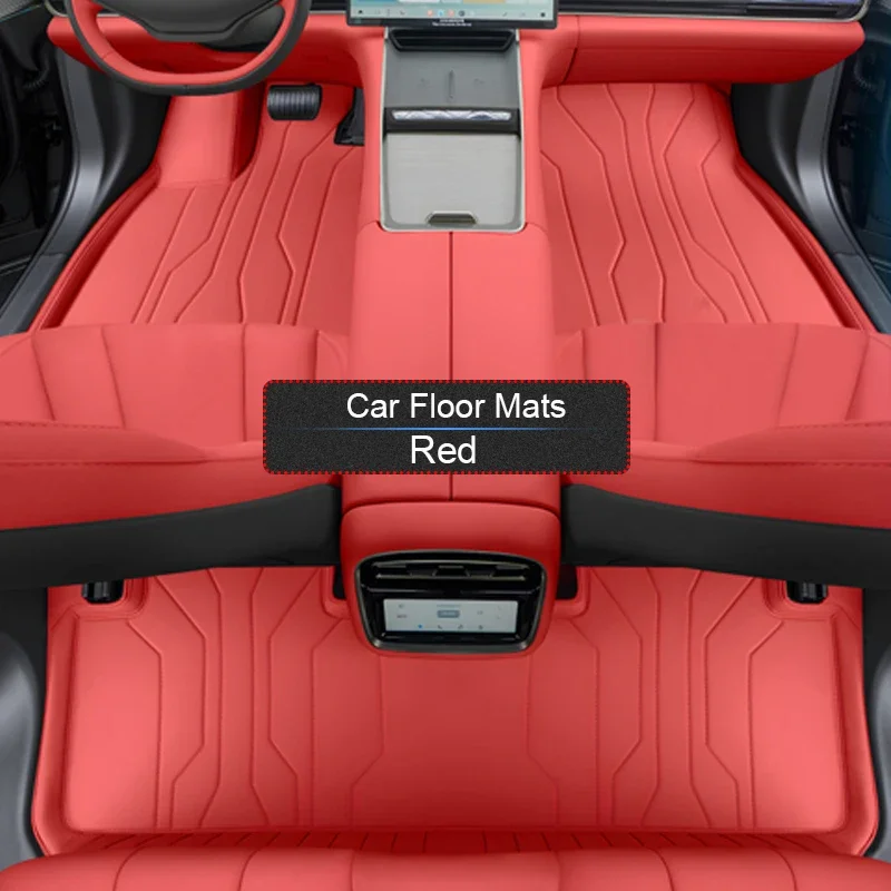 

Нескользящий кожаный противоскользящий коврик Nappa для EXEED EXLANTIX ES 2024-2026, автомобильный защитный коврик для ног, авто роскошный водонепроницаемый аксессуар для напольного коврика