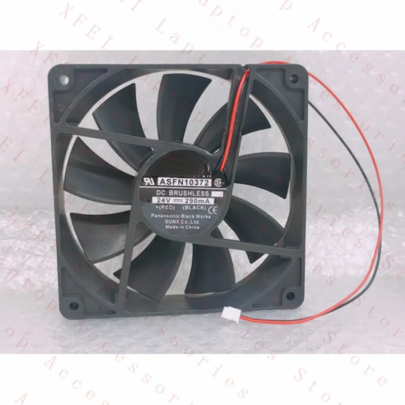 c-1-個パナソニックファン-asfn10372-dc24v-029a-12025-12-センチメートル-2-線式産業用ファン
