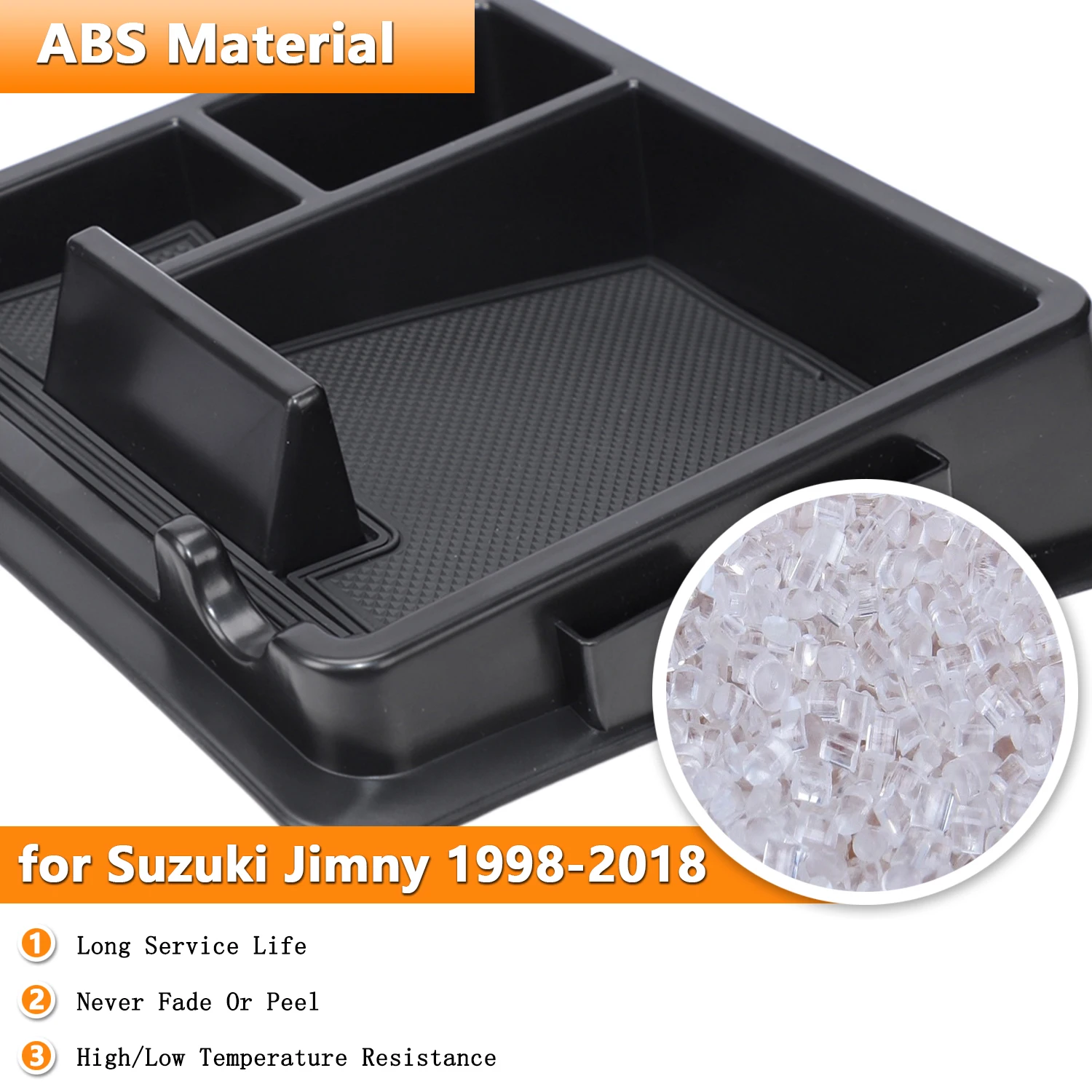 Car Center Console Dashboard Storage Box Phone Bracket for Suzuki Jimny 1998-2018 JB23 JB43 Stowing Tidying Interior Accessories