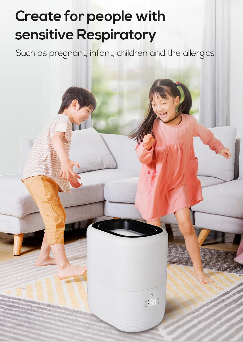 가습기 및 청정기 휴대용 나노 포그 프리, 증발형 가습기 가정용품 공장 가격