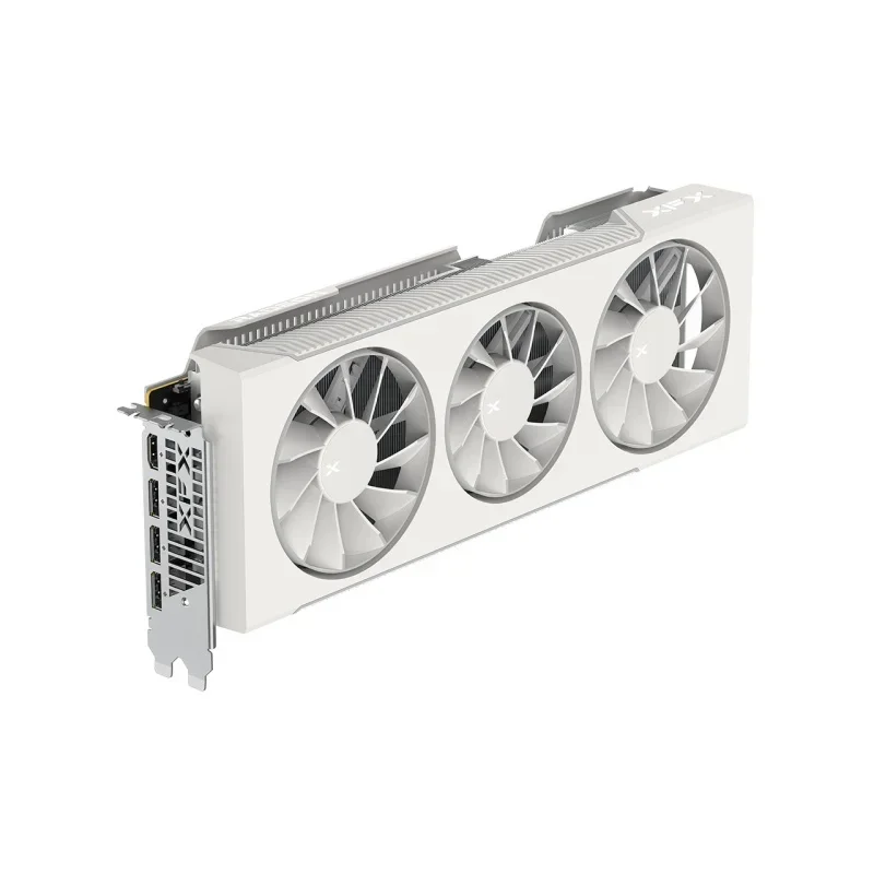 new XFX Quicksilver AMD Radeon RX 7800 XT Magnetic Air Gaming Graphics Card white gaming speed graphics card  video card