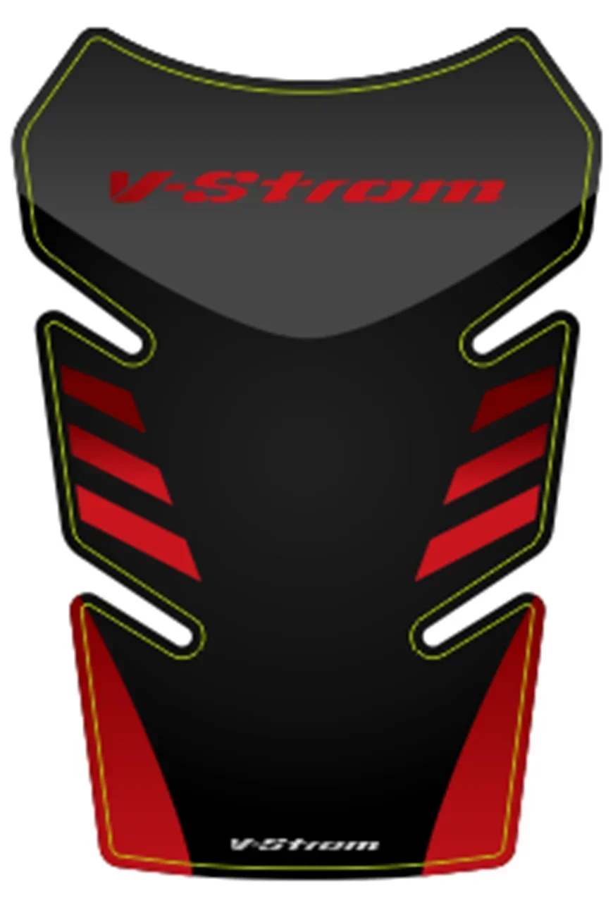 Gel 3D Adesivo Decal-2 para Suzuki VSTROM V STROM 650, Moto Tanque de Combustível Protetor, Protetor