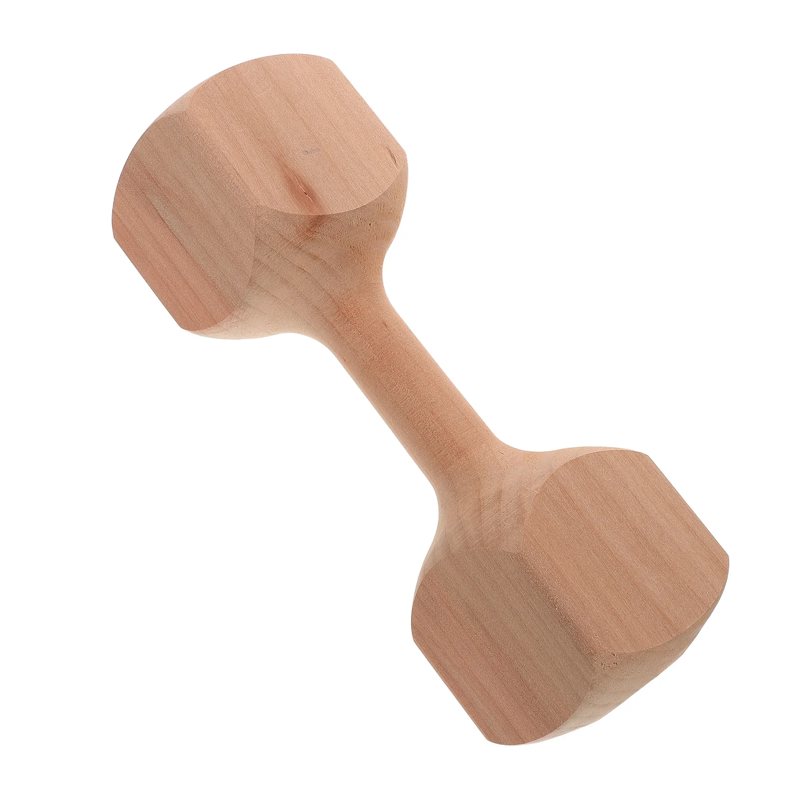 

Wooden Baby Dumbbells Natural Smooth Finish Toddler Fitness Early Exercise Gym Equipment Kids Motor Skills Development
