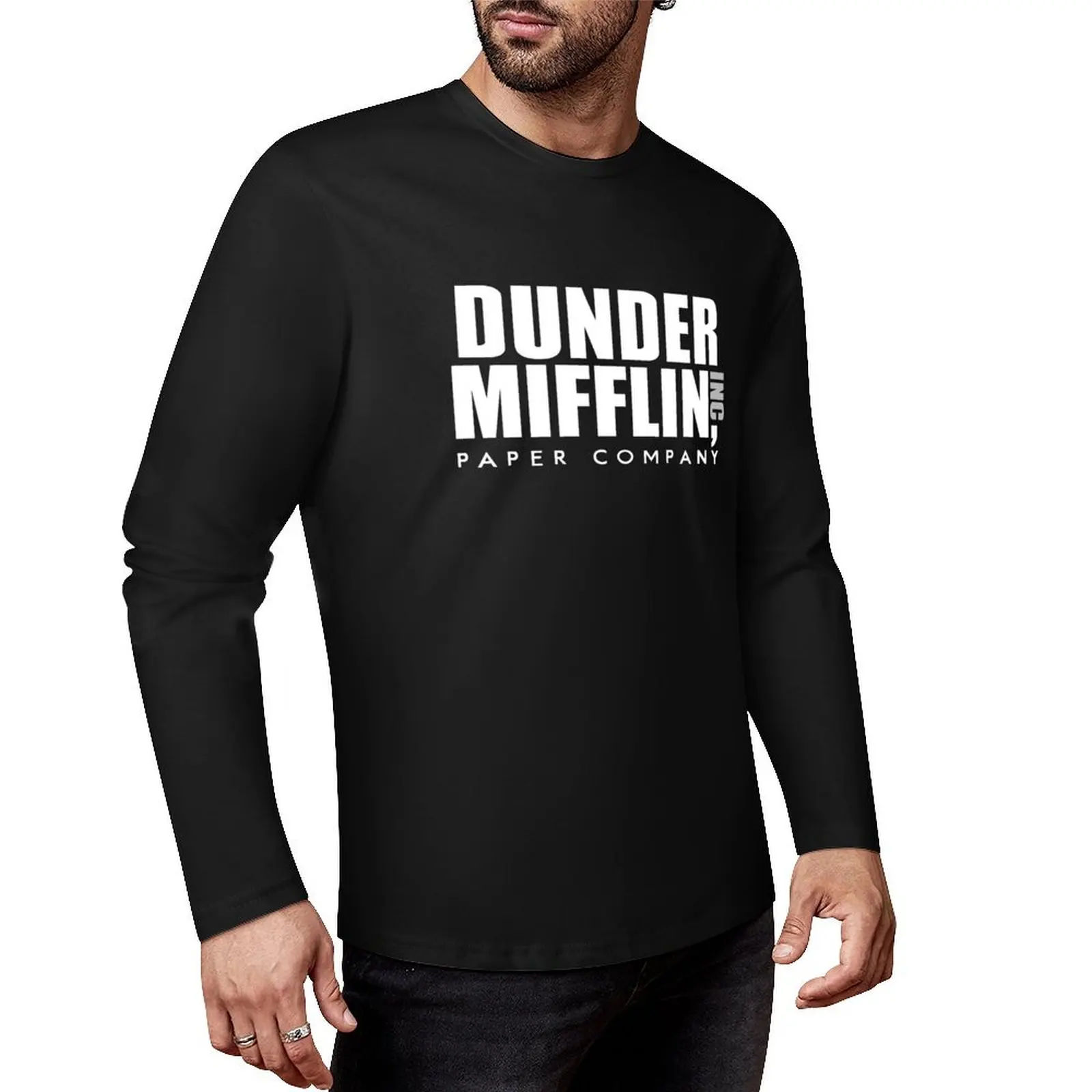 

ФУТБОЛКИ DUNDER MILFFIN И БОЛЬШЕ! Длинная футболка, футболки по индивидуальному заказу, белые футболки для мальчиков, мужские футболки