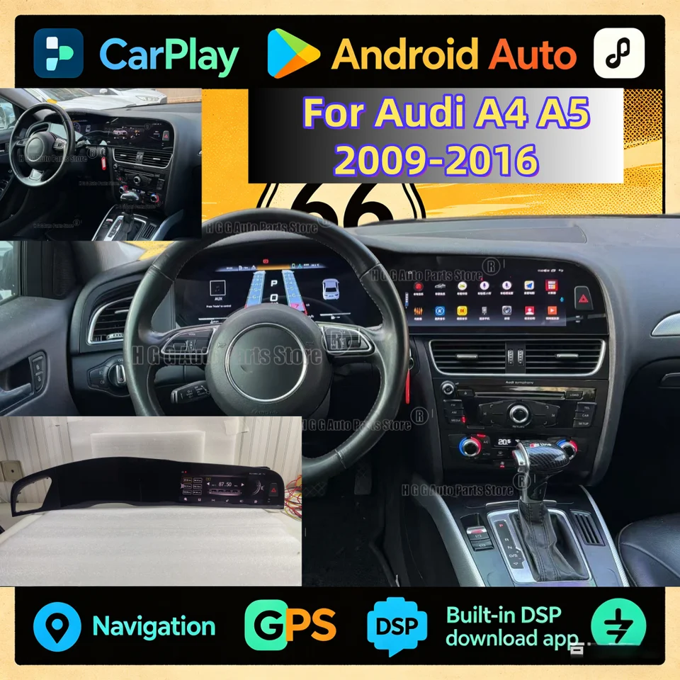Android Car Multimedia Player for Audi A4 A5 2009-2016