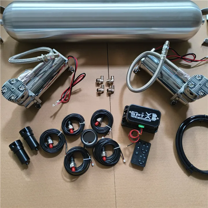 

Electric with Control Air Suspension Kits Air Ride System Electric Wireless Remote Controller Complete Management Control Kits