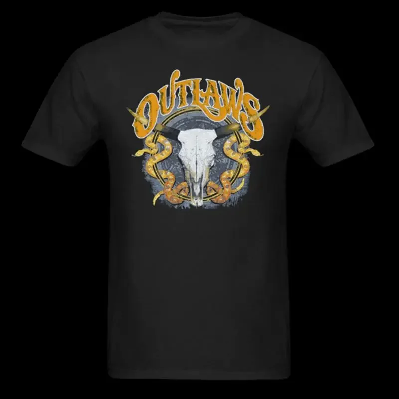 hot new The Outlaw T-shirt short sleeve S-5Xl black album TA4644