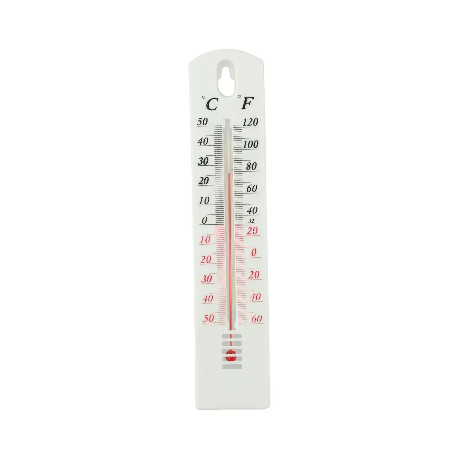 2 Pcs Thermometer Wall Brand New Durable Fahrenheit: -60° To 120° Office Outdoor Room Size 196mm X 43mm Approx