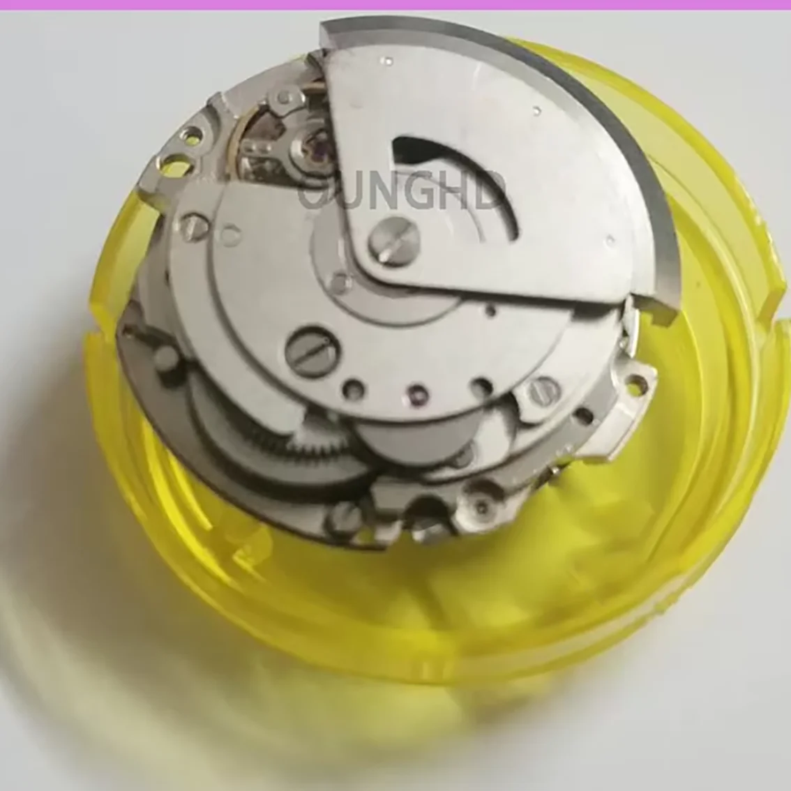 FOT Original Japan Oriental 46941 46943 Double Calendar Movement Refurbishment Machine Accurate Travel Time view 2