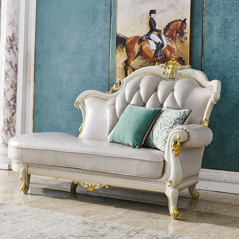 Set Wooden European Sofa Reading Luxury Adult Oversized European Sofa Vintage Couch Sillones De Espuma Comprimido Home Furniture