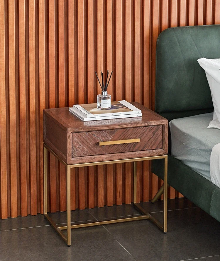 Armário lateral para sala e quarto, mesa de cabeceira, móveis