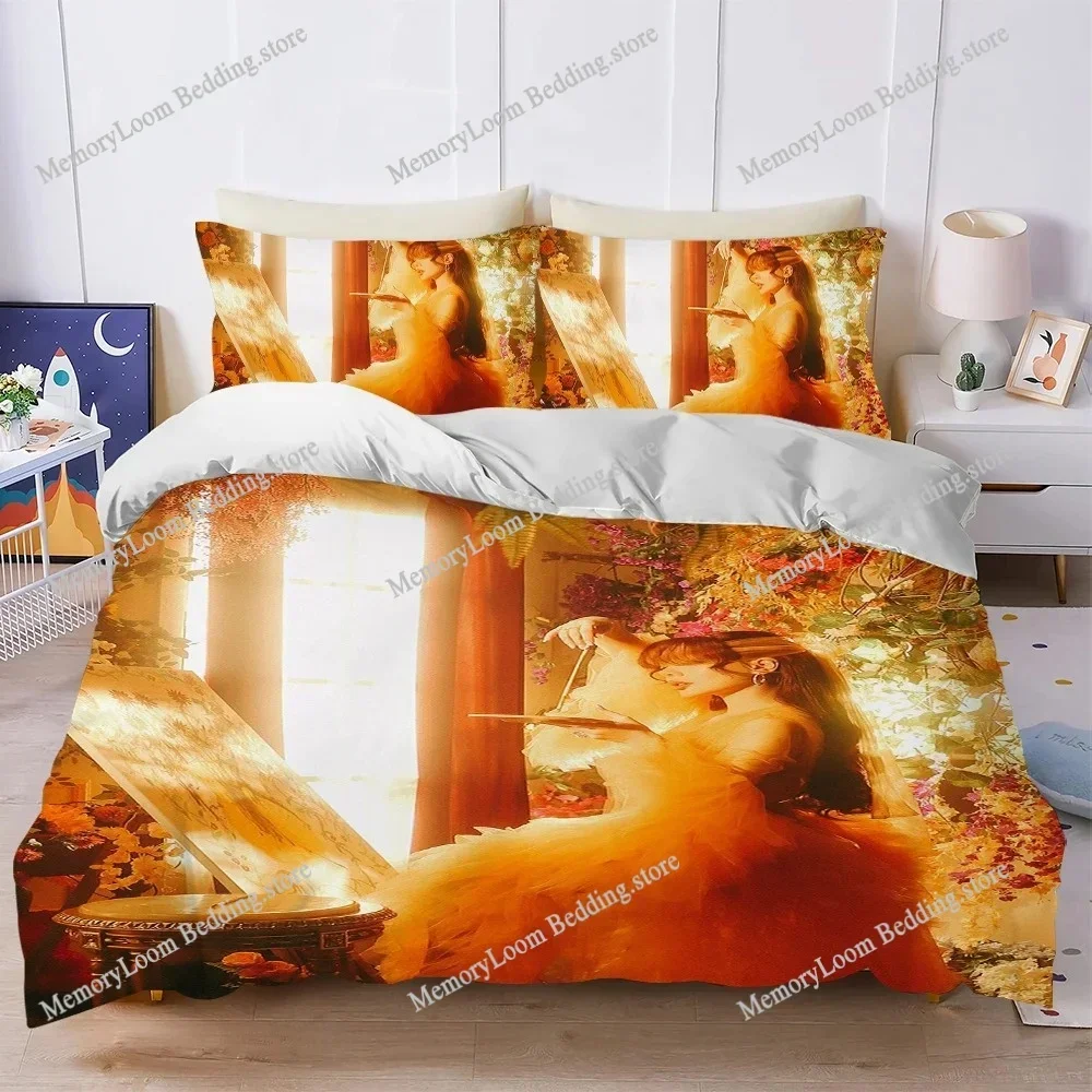 

Ayliva Cool Singer Music Duvet Cover Set Home Style Bedding Soft Laundry Cotton Bed Four Seasons Student Dormitory Luxury Gift74