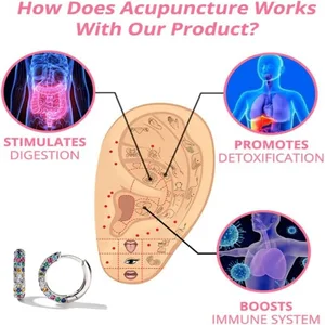 أقراط دائرية مستديرة كريستالية ملونة ، تصريف لمفاوي ، أزياء ، علاج مغناطيسي ، فقدان الوزن ، مجوهرات التخسيس أعلى 10 مبيعات تقديرية لرياضات الرماية - رقم 3