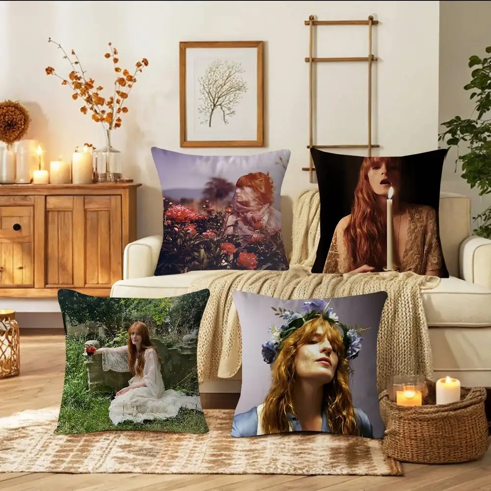 غطاء وسادة ويلش من سنجر فلورنسا لغرفة النوم وغرفة المعيشة وغطاء وسادة مزخرف للأريكة