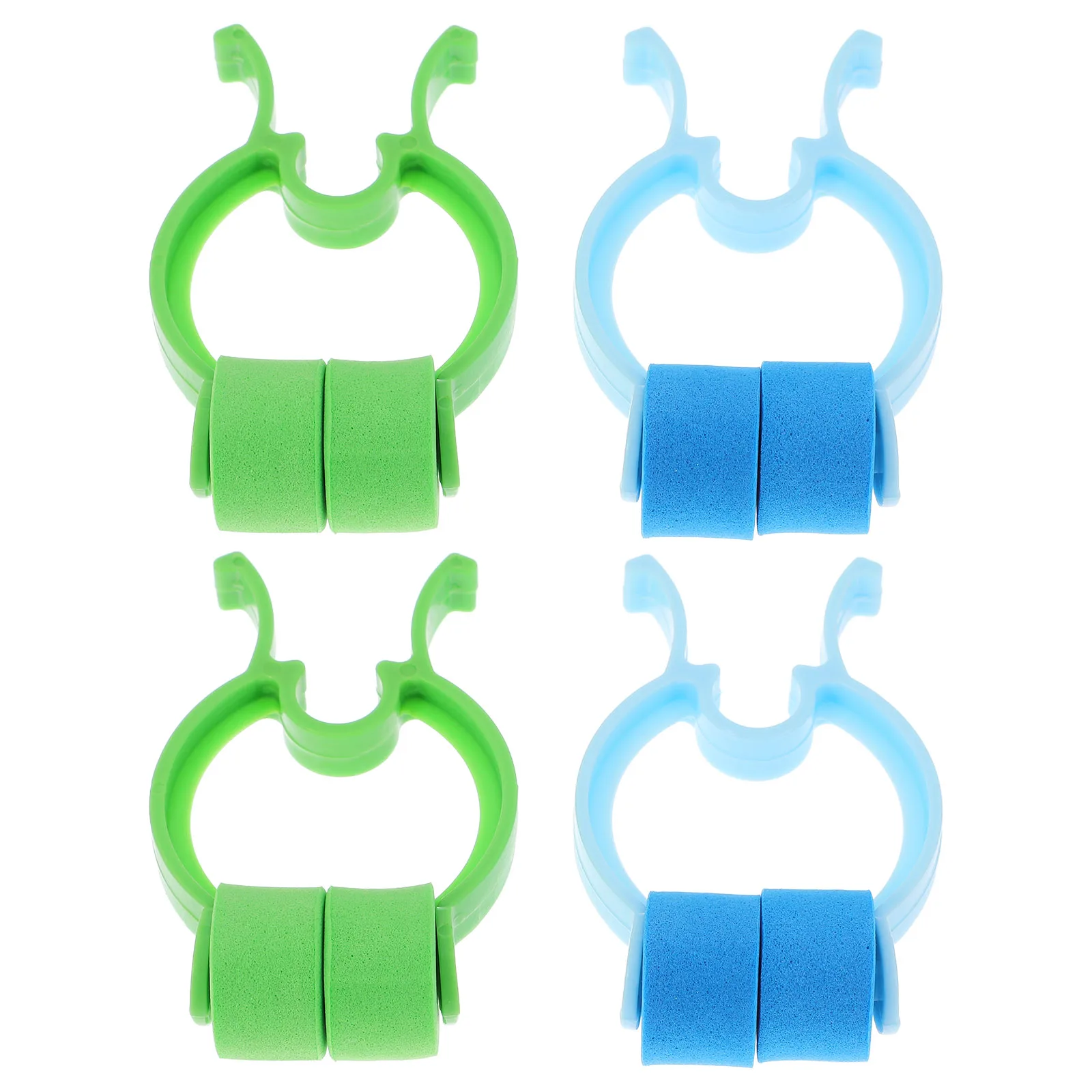 

4 Pcs Nose Bleed Clippers Stopper Emergency Treatment Plastic Breathing Aid Anti Snore Device Nasal Pincher for Home
