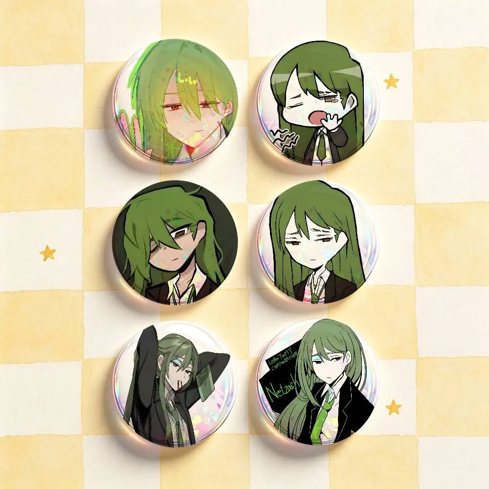N-Netzach L-Lobotomy Corporation HD Print Badges Pretty Round Display Brooches IP merchandise 32mm 58mm 75mm 44mm 25mm