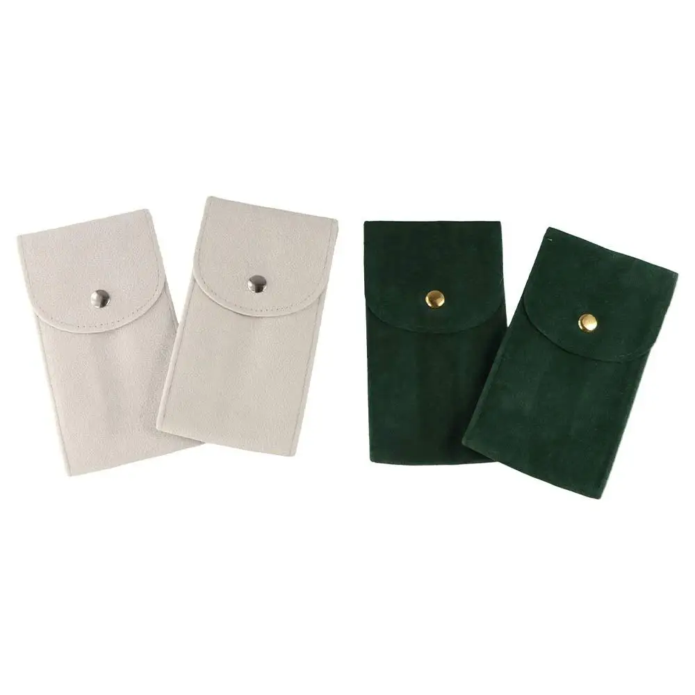

Portable Velvet Snap Watch Bag Anti-dust Lightweight Watch Case Watch Storage Box Gift Bag Watch Holder Female