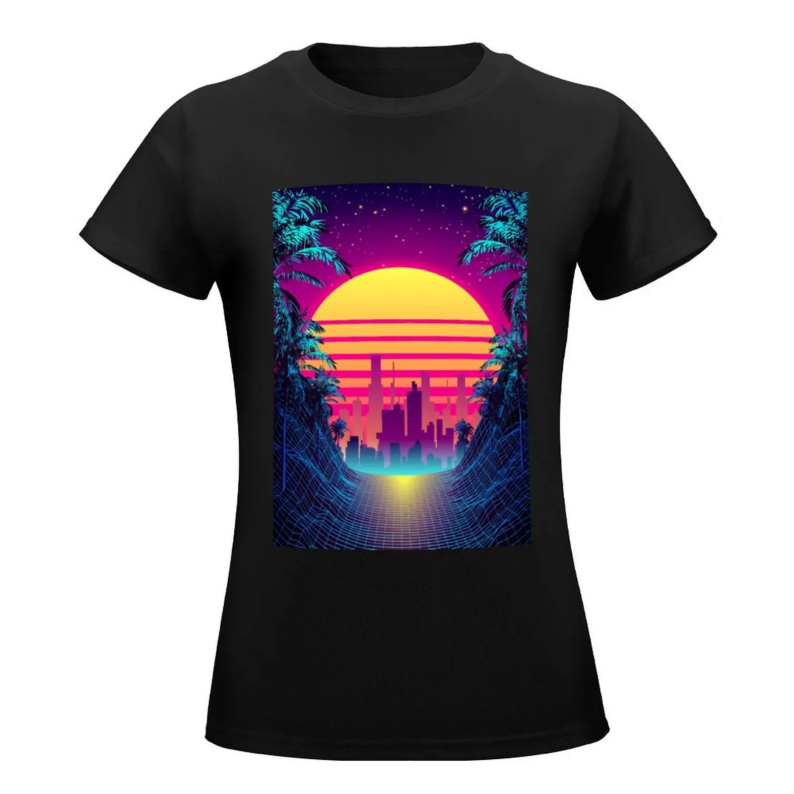 Retrowave Valley T-Shirt hippie clothes anime clothes Women clothes