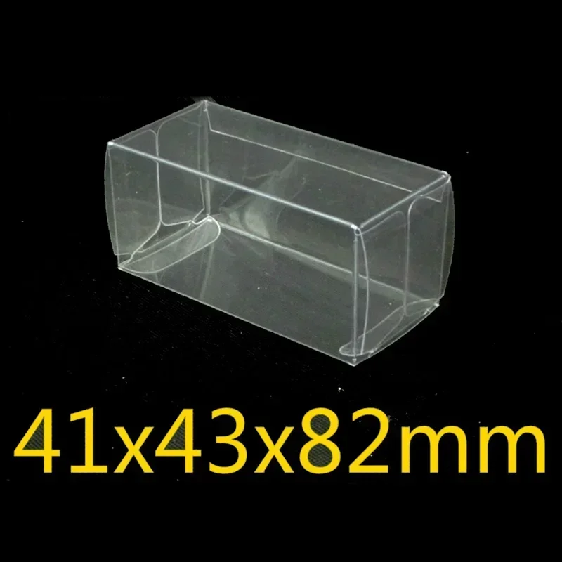 41*43*82mm 20/25/500PCS  PVC Transparent Toy Cars Model 1/64  Dust Proof Display Protection Box  Display Boxs