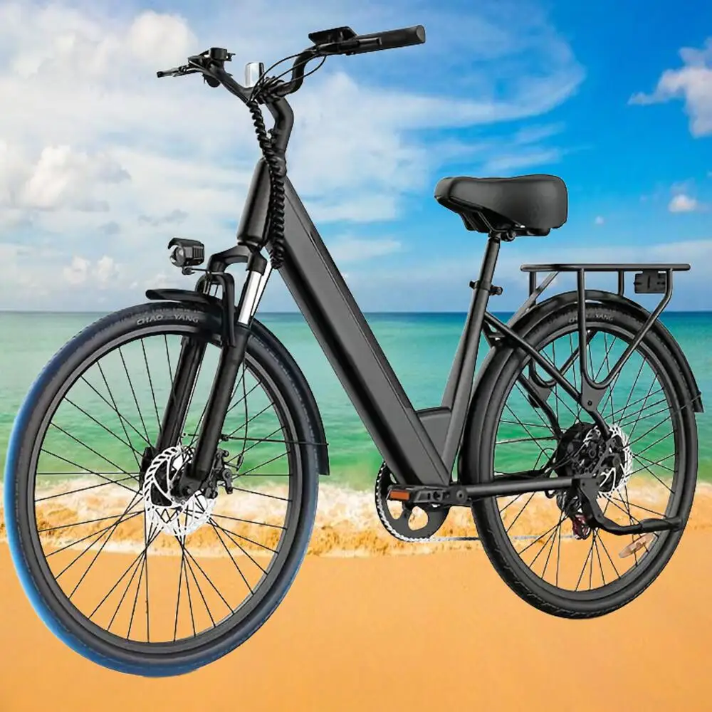 

Electric Motorcycles Mountain Bike, 26" 24" 500W 36V Battery Electric Scooter EBike 30 Miles Range Electric Dirt Bike For Adults