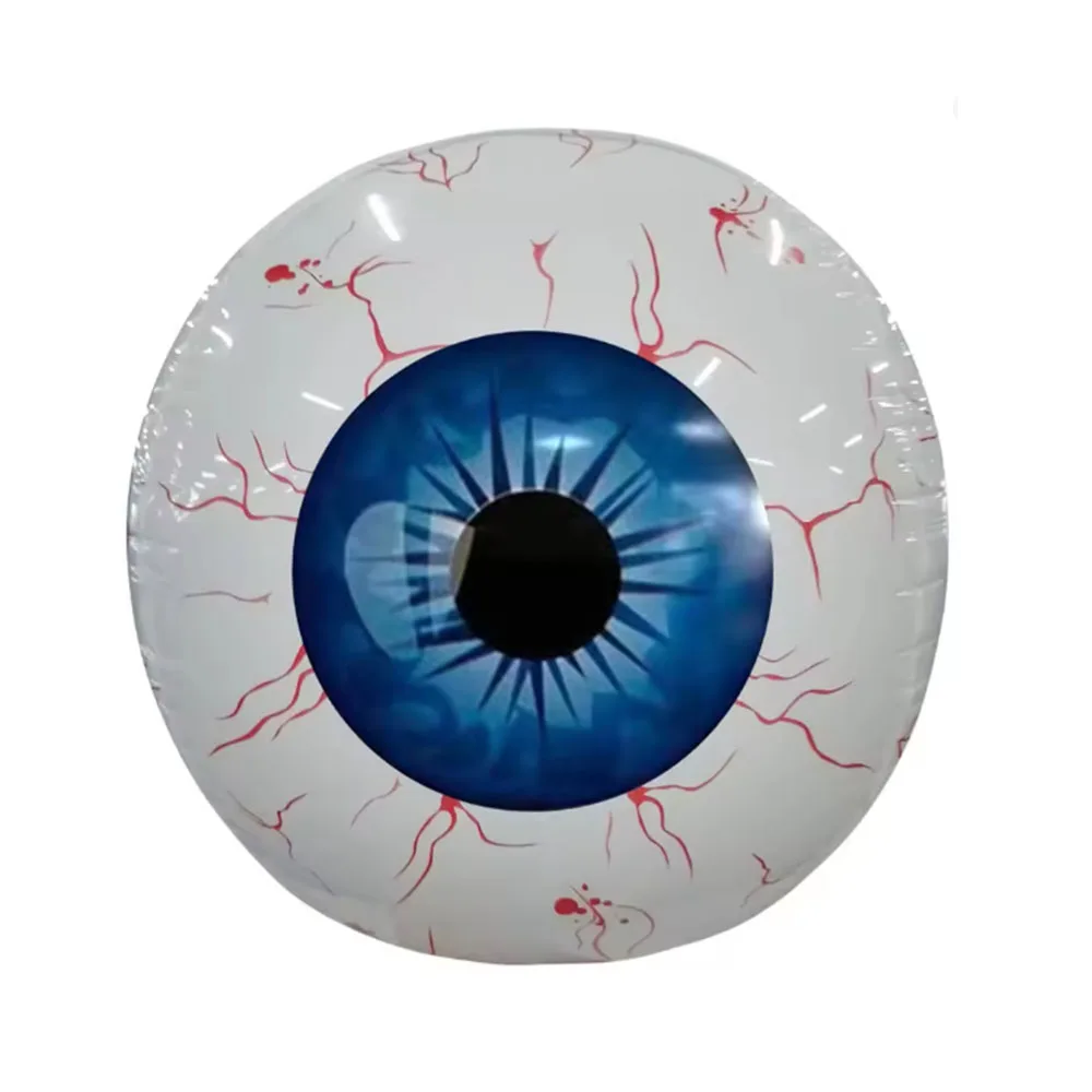Decoraciones inflables de ojos para Halloween, ojos rojos, decoraciones para interiores, exteriores y jardín, decoraciones para festivales de Halloween