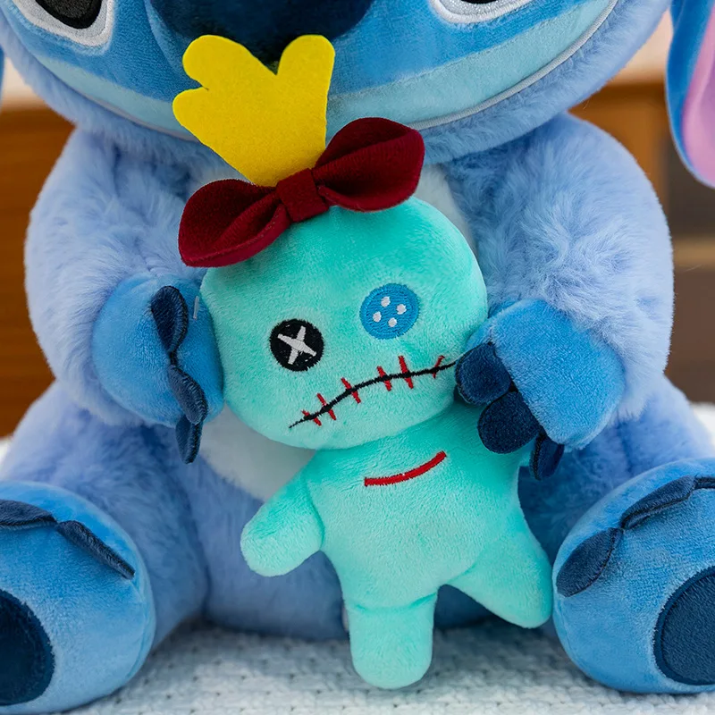 Hot Kawaii Disney Stitch bambola di peluche giocattoli Anime Lilo & Stitch bambola di pezza carino Stich bambola di peluche regalo di compleanno giocattolo