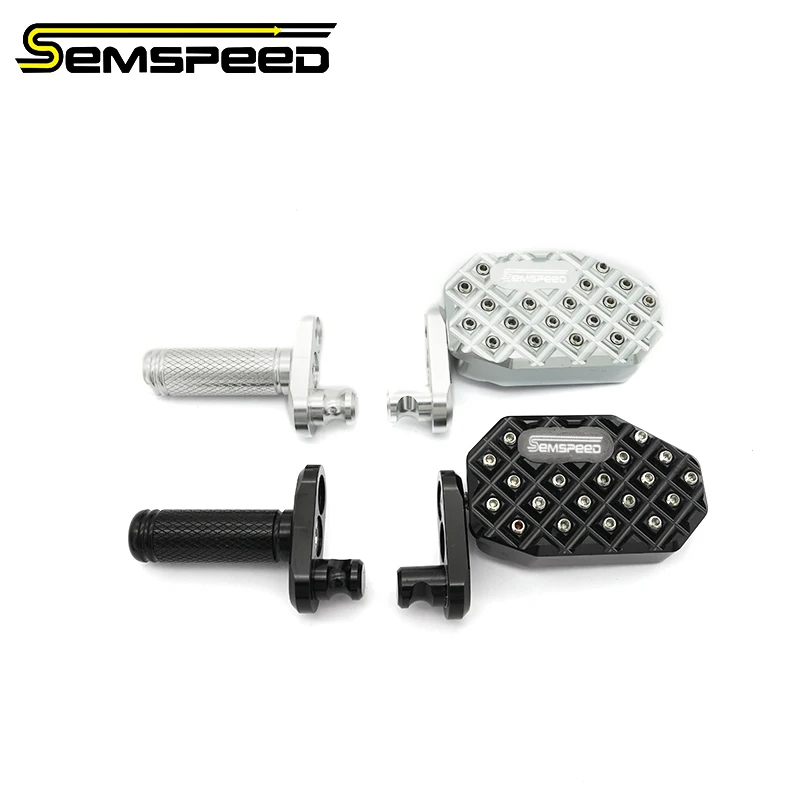

SEMSPEED Motorcycle Foot Brake Lever CNC Aluminum Front Brake Pedal gear shift lever For Qjmotor Sport Racing SRK 921RR