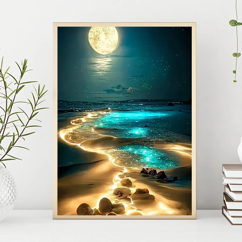 

Звездная ночь 5D алмазная живопись полная алмазная художественная вышивка ресторан отель офис комната домашний декор алмазные наборы для вышивки крестом