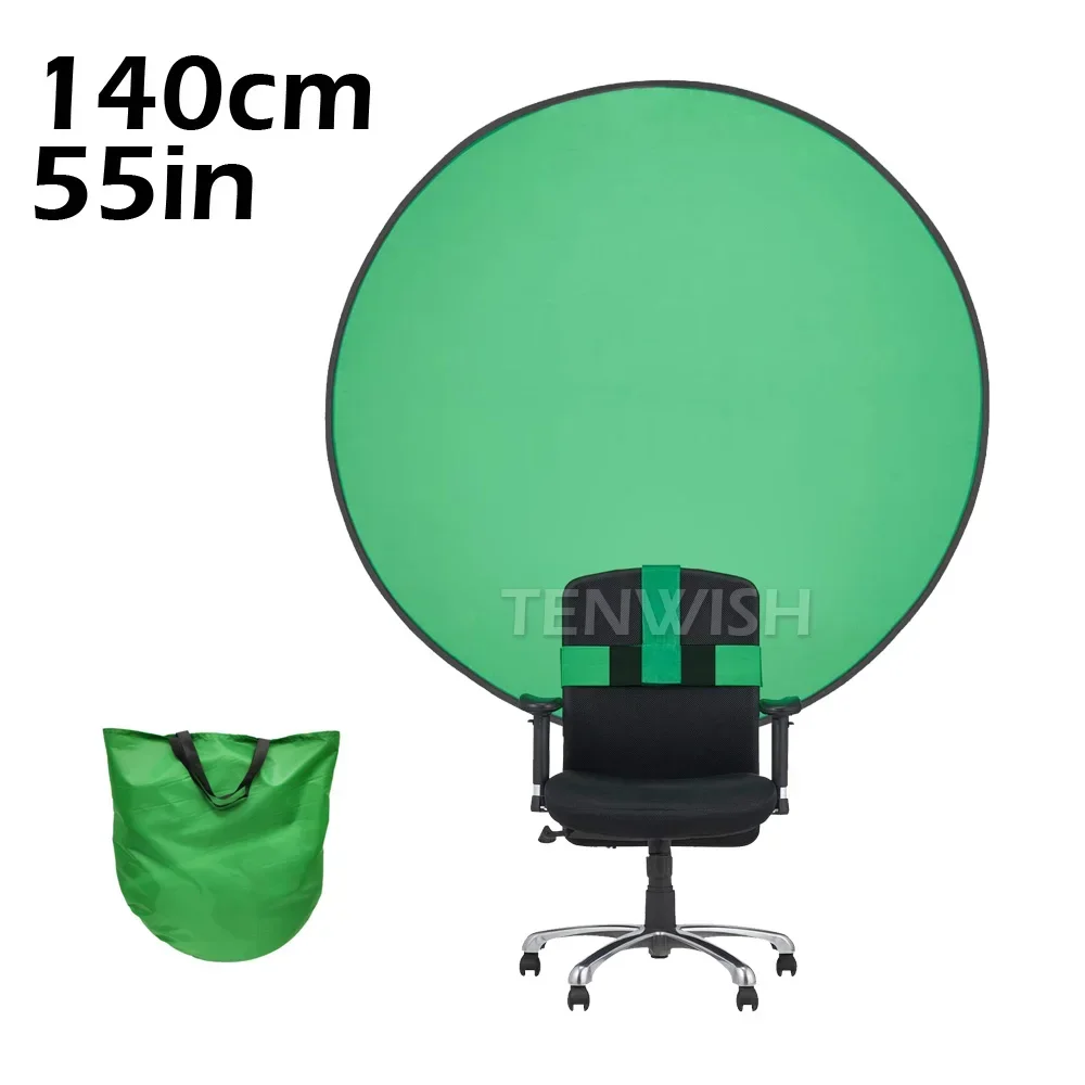 للطي كروما مفتاح شاشة خضراء خلفية كاميرا ويب زرقاء ل Tiktok فيديو عرض حي WebEx مؤتمر يوتيوب الخلفية الافتراضية