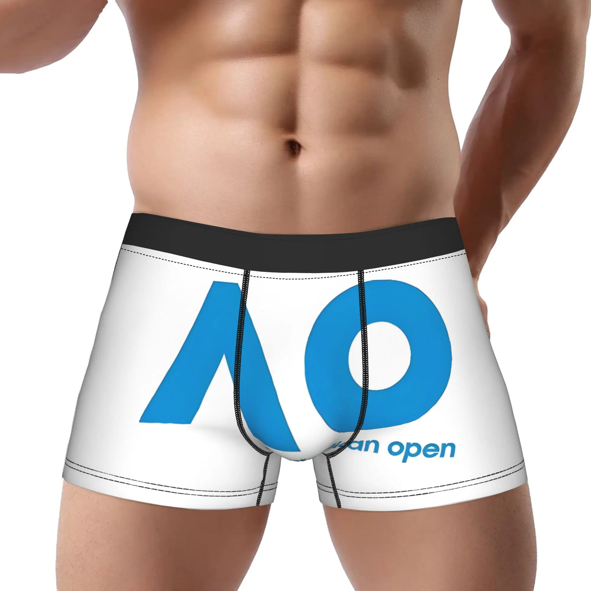 

Australian Open Underpants Homme Panties Man Underwear AO Comfortable Shorts Boxer Briefs