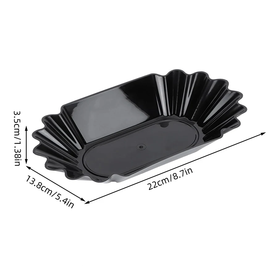 Coffee Beans Sample Tray Coffee Bean Display Dish Oval Sample Tray Storage Container Multi-functional Serving Tray for Home