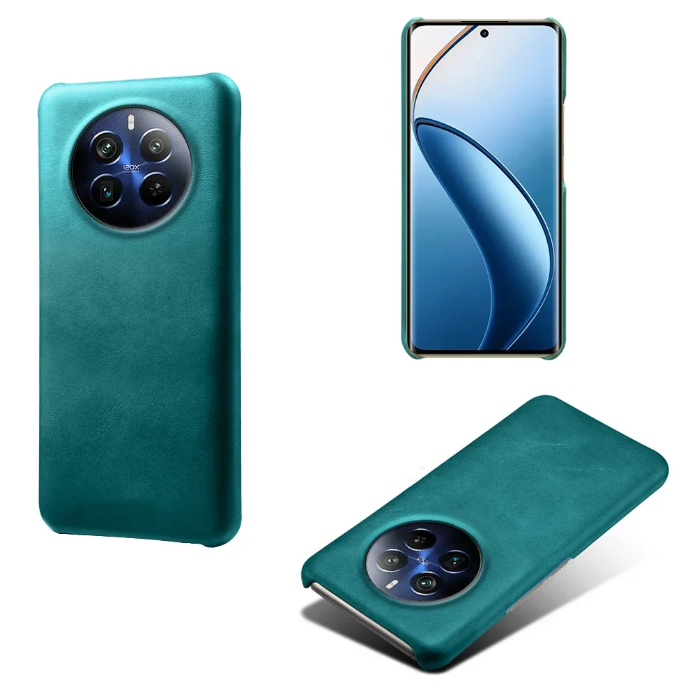 For Oppo Realme 12 Pro Plus Funda Luxury Slim Leather Business Case For OPPO Realme 12 Pro+ 5G 6.7“ RMX3840 Capa Cover Coque