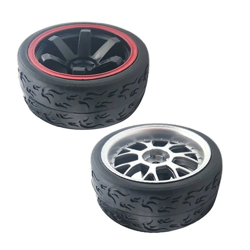 For HSP RC Model 1:10 Racing Drift Tire Mold Drift Remote Control Car Diameter 66MM Suitable For 12MM Hexagonal Joint