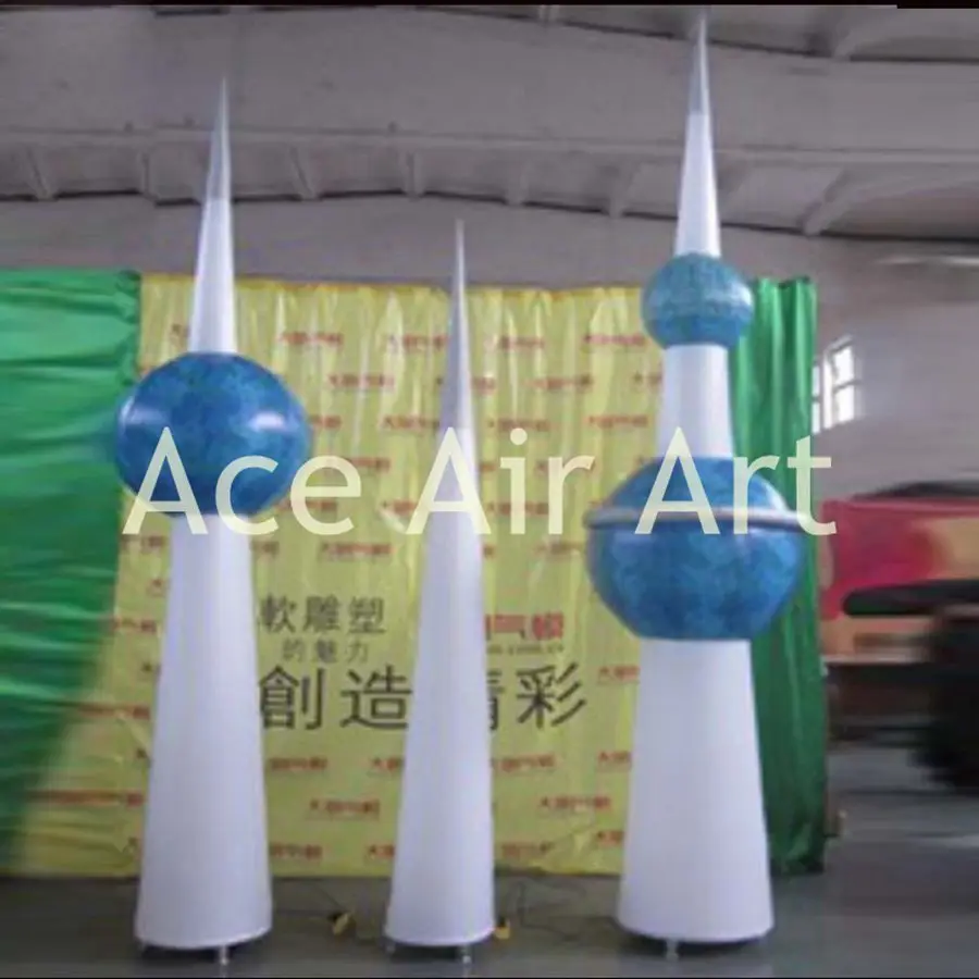 

Famous Inflatable 5m/6m/8m H TV Tower Model With Fan For Trade Show/ Advertising/Decoration Made By Ace Air Art