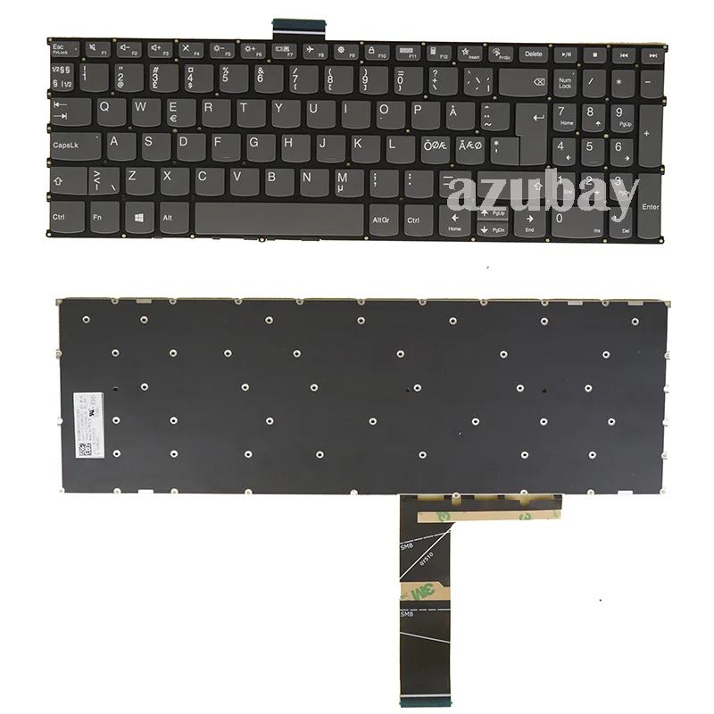 Laptop Keyboard For Lenovo Ideapad 7-15IIL05 7-15ITL05 5-15ARE05
