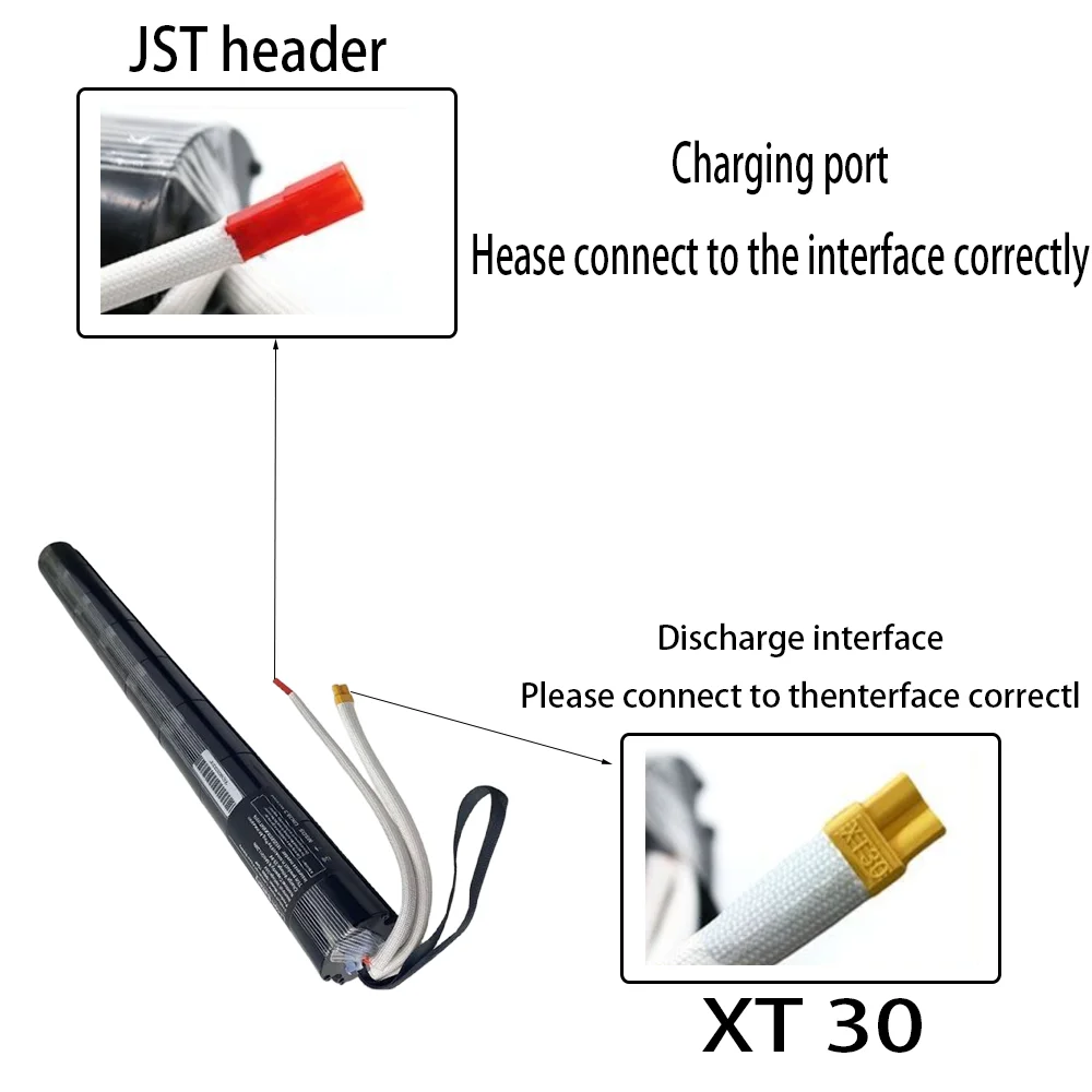 36V 4400mAH 18650 Lithium Battery Pack Carbon Fiber Scooter Special-purpose Battery Pack ,Carbon Fiber Vertical Tubular Battery