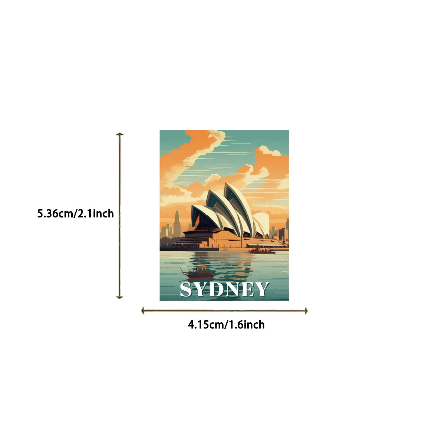 100 قطعة من ملصقات الكرتون العالمية والحديقة الوطنية الكتابة على الجدران المقاومة للماء DIYFor ديكور الغيتار دفتر الأمتعة القرطاسية