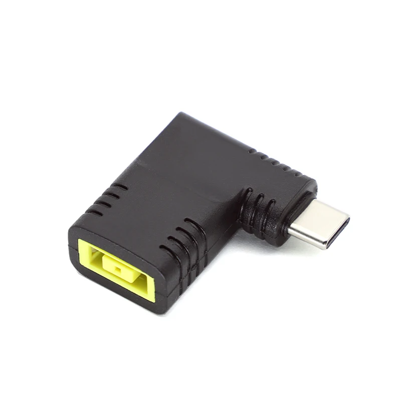 65W USB Type C PD Fast Charging Adapter for Lenovo Laptop Charger Dc Square Plug to Type C PD Connector Converter for MacBook