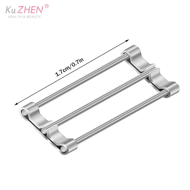 1세트 내향성 발톱 교정 클립 보조 도구 페디큐어 회복 내장형 발톱 치료 전문가용 내향성 발톱 교정기