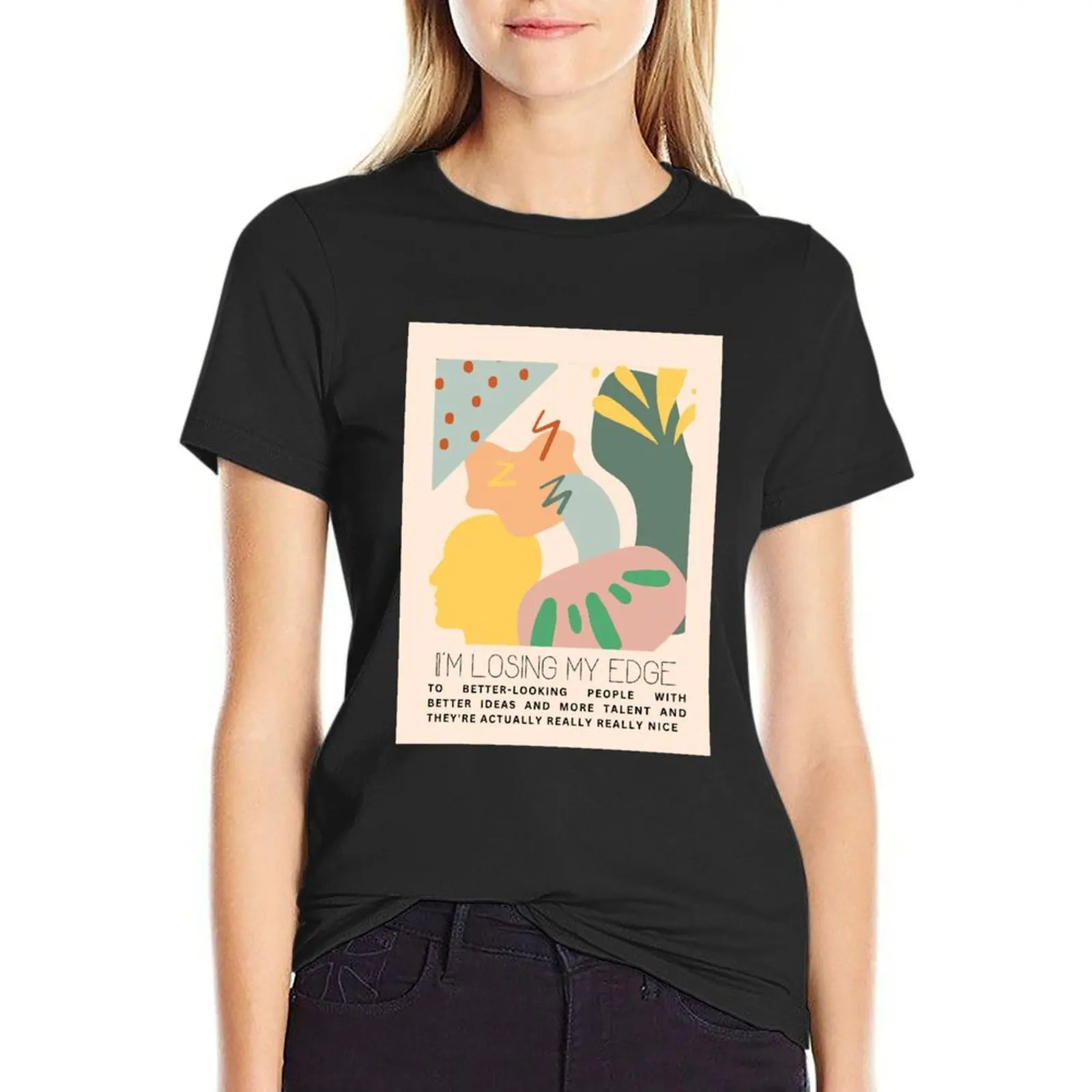 

LCD Soundsystem Losing my edge T-Shirt blacks Blouse animal print shirt for girls oversized workout shirts for Women